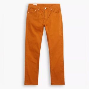 NWOT Young Men’s Levi’s 511 Slim Fit Stretch Jeans In Glazed Ginger Brown 12 Reg